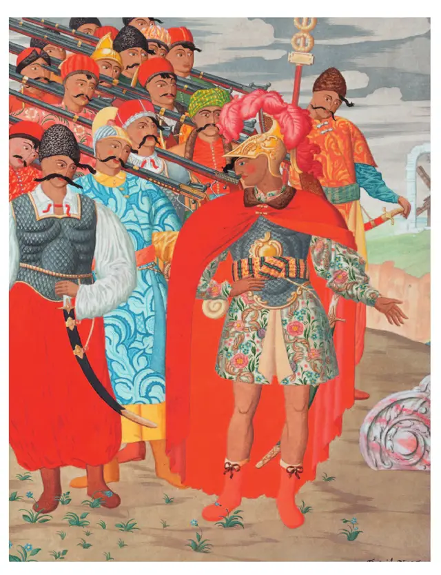 G. I. Narbut, Illustration to Kotlyarevsky's Aeneid