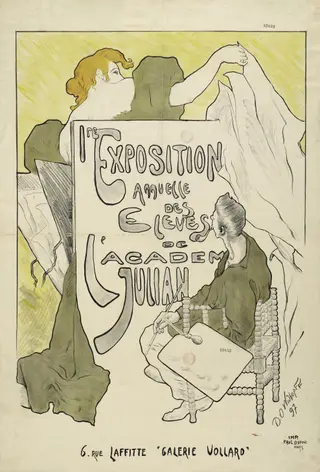 First Annual Exhibition of the Students of the Julian Academy. Vollard Gallery (1897)
