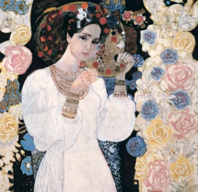 Portrait of Raisa Nedashkovskaya as Kateryna Bilokur