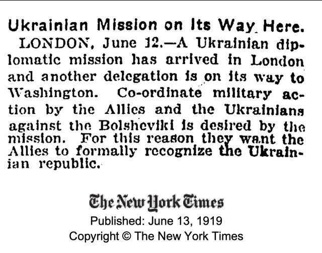 UKRAINIAN MISSION ON ITS WAY HERE

