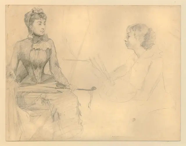 Studies of female figures