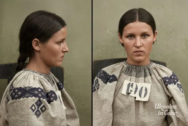 Embroidered Shirts of Different Ethnographic Groups — from Criminal Case Files