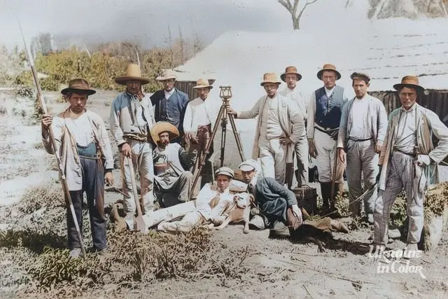 The Gazdas are ready to explore the vast expanses of Brazil, which will later become the state of Paraná and the city of Prudentópolis.