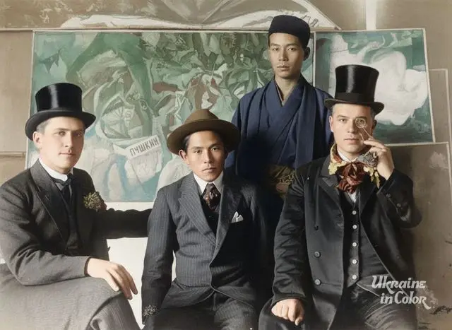 David Burliuk in Japan