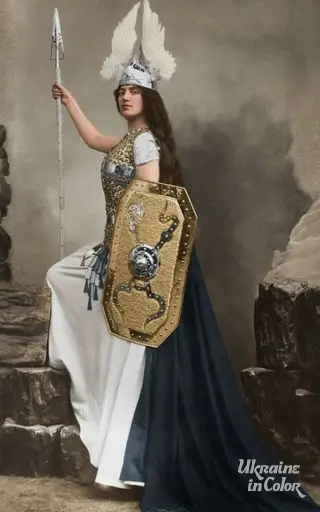 Impressive costumes of Krushelnytska