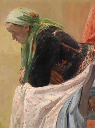 У задумі, 1899