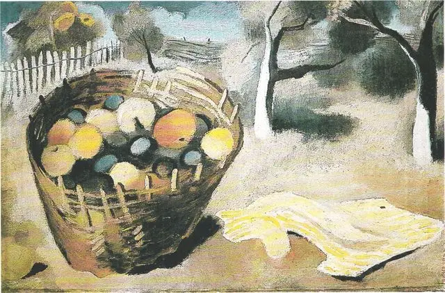 Basket with Fruit