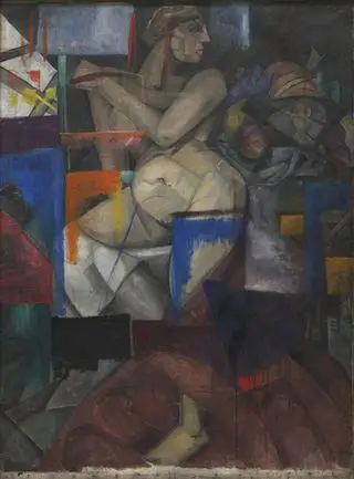 Кубістична оголена натура, бл. 1912