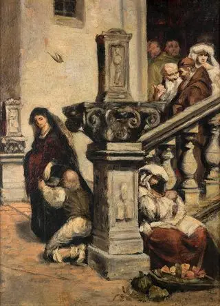 Almsgiving, 1878