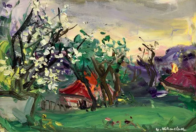 Landscape at Tavers