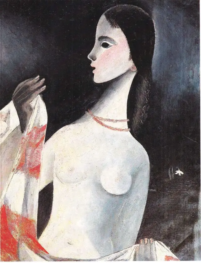 Girl with Snowdrop