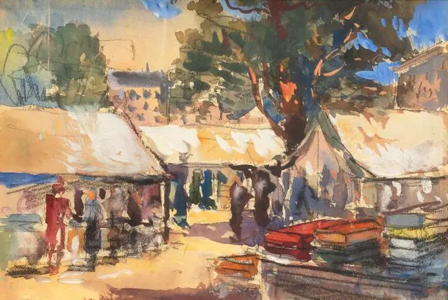 Bazaar in Uzhhorod