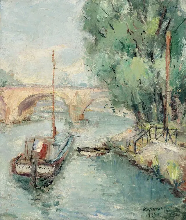 The Seine Embankment. Paris