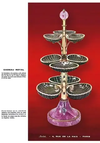 "Cadeau Royal" — a jewel stand for the King of Morocco