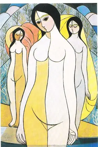 Bathing Girls