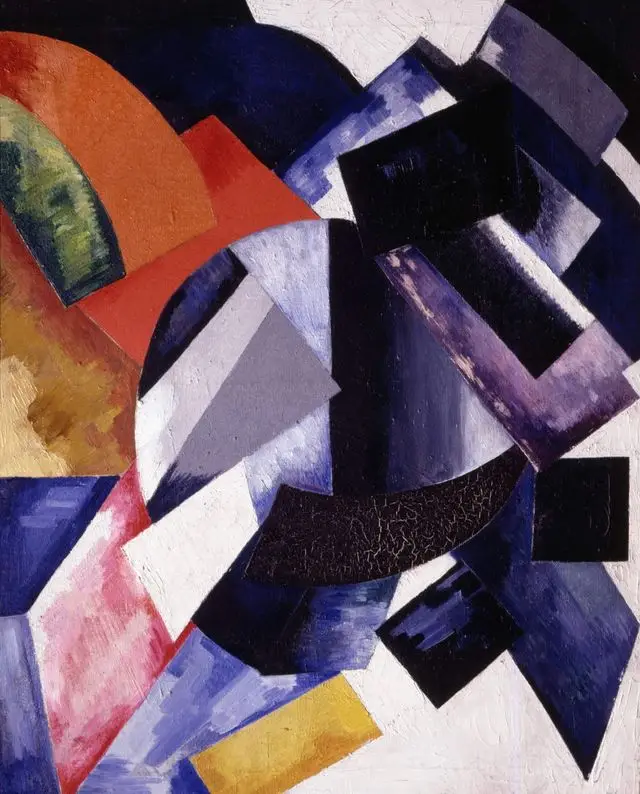 Безпредметна композиція, 1917